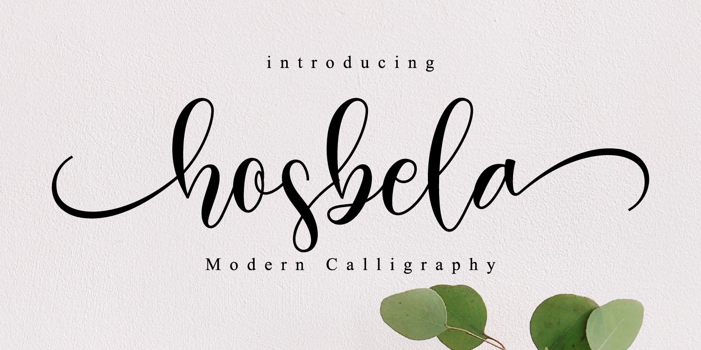 Font Hosbela
